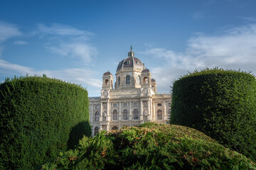 Wall Mural - Maria Theresa Square (Maria Theresien Platz) - Vienna, Austria