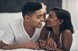 © Nicholas Felix/peopleimages.com - I hope our love never dies. Shot of a young couple sharing an intimate moment at home.