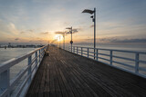 Fototapeta  - pier in the morning