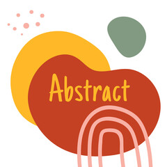 Wall Mural - doodle fun banner template for social media posts, stores, blogs, sale sticks, and so on. abstract s