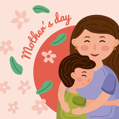 Sticker - happy mothers day card