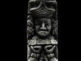 Fototapeta Tęcza - Ancient Mayan Statue