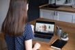 © fizkes - Middle-aged woman have conversation through videoconference to young woman by business or study. Aged granny enjoy remote communication to adult granddaughter. Online counsel, video call event concept