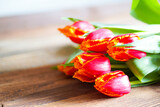 Fototapeta Tulipany - Wiosna i tulipany