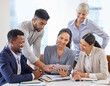 © Jade M/peopleimages.com - Collaboration is everything. Shot of a group of businesspeople brainstorming and exchanging ideas in a modern office.
