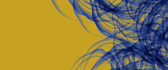 Wall Mural - abstract background with waves