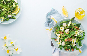 Canvas Print - Spring salad