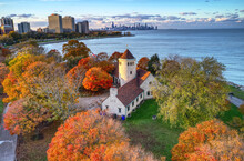 Promontory Point Fall