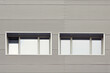Urban office windows. Close up of a modern building facade.