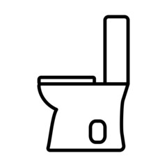 Sticker - Toilet Bowl Icon