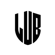 LWB Letter Logo Design. LWB Modern Letter Logo With Black Background. LWB Creative  Letter Logo. Simple And Modern Letter Logo. Vector Logo Modern Alphabet Font Overlap Style. Initial Letters LWB 