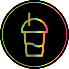 Canvas Print - Milkshake Icon