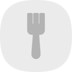 Wall Mural - Fork Icon