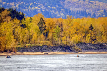 Wall Mural - Columbia River, Portland, Oregon, USA