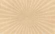 © Angela Ksen - Sun sunburst texture vintage grungy beige abstract background. Old brown paper in retro style. Vector illustration