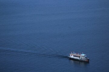 boat in the lake