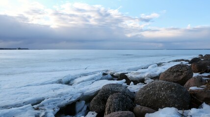 Wall Mural - sea and rocks