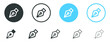 © icons gate - fountain pen tool icon. pen ink nib icon