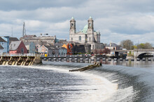 Athlone Town And Shannon River, County Westmeath, Ireland