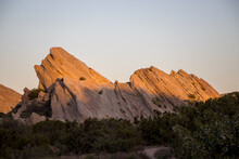 Sunset At The Vasquez Rocks