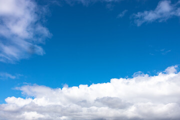 Wall Mural - blue sky with clouds sky replacement texture