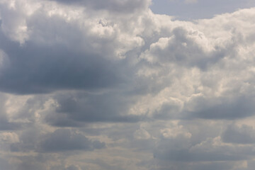 Wall Mural - Dense cloudy sky for sky replacement