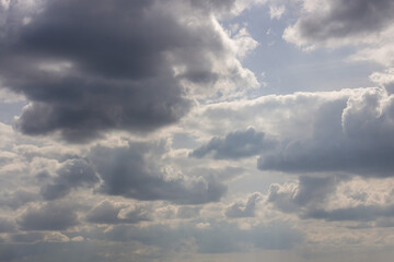 Wall Mural - blue sky with clouds for sky replacement