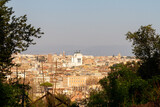 Fototapeta Pomosty - Rome Skyline from the Belvedere del Gianicolo