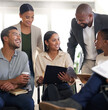 © Nicholas Felix/peopleimages.com - Now thats interesting.... Cropped shot of a diverse group of businesspeople sitting in the boardroom during a meeting.