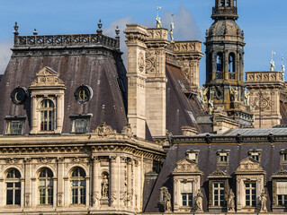 Canvas Print - Hotel de Ville