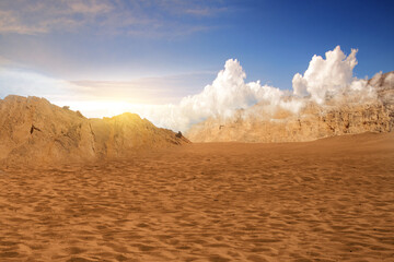 Poster - Views of sand dune