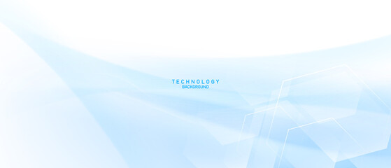 Wall Mural - modern white abstract technology background design vector illustration