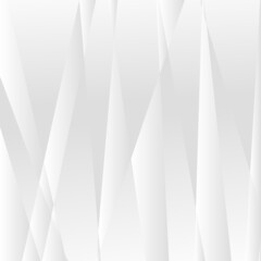 Fototapete - Abstract white and gray gradient background. Modern minimalist design. Vector illustration with simple shapes like circle, square, rectangle. Monochrome light 3d futuristic design