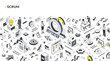 © Rassco - SCRUM Isometric Banner