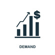 © Mariia - Demand flat icon. Colored element sign from marketing collection. Flat Demand icon sign for web design, infographics and more.