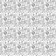 © eliyashevskiy - Seamless vector pattern with education icons. Doodle vector with education and school icons on white background. Vintage education pattern