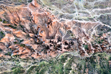 Canvas Print - Torre Torre rock formations at Huancayo in Junin, Peru