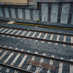 Wall Mural - Railway tracks