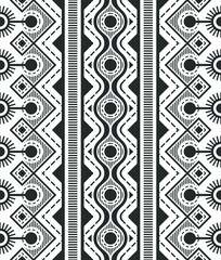 Sticker - Abstract seamless pattern. Vector illustration