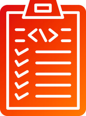 Canvas Print - Checklist Icon Style