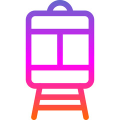 Sticker - Train Icon