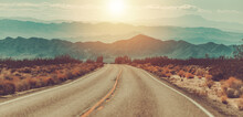 Mojave Desert Highway Travel