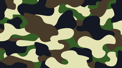 Vector of a military camouflage army cloth texture background