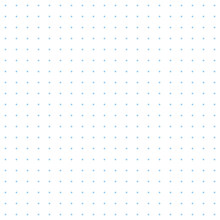 Dotted Grid Seamless Pattern For Bullet Journal. Black Point Texture. Blue Dot Grid For Notebook Paper. Vector Illustration On White Background.