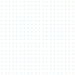 Wall Mural - dotted grid seamless pattern for bullet journal. black point texture. blue dot grid for notebook pap