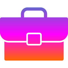 Canvas Print - Briefcase Icon