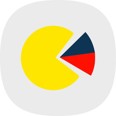 Wall Mural - Pie Chart Icon