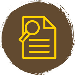 Sticker - Search Document Icon