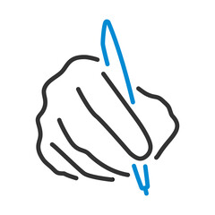 Sticker - Signing Hand Icon