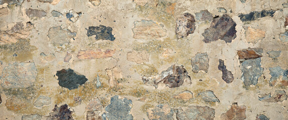 Wall Mural - the texture stone wall background